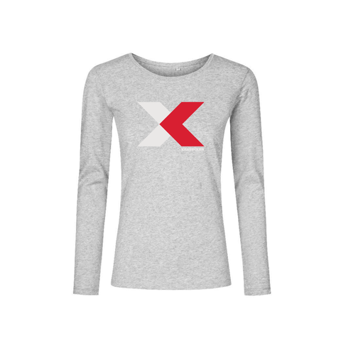Langarmshirt "X" Damen
