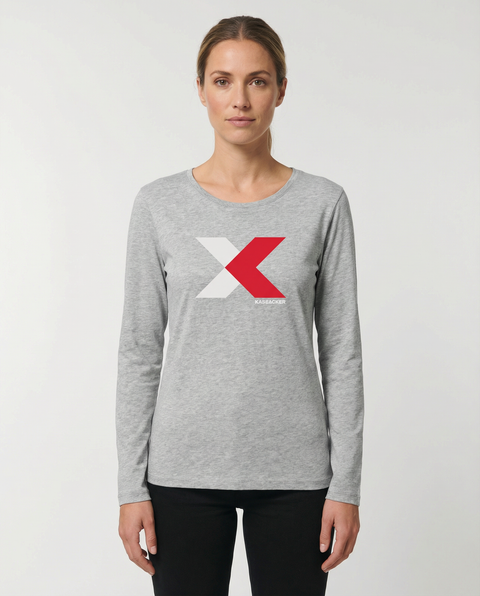 Langarmshirt "X" Damen